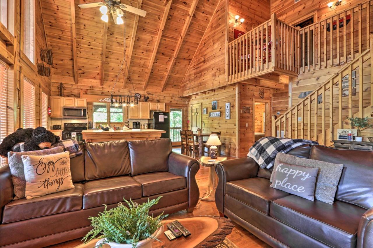 Sevierville Cabin With Deck Minutes To Pigeon Forge المظهر الخارجي الصورة