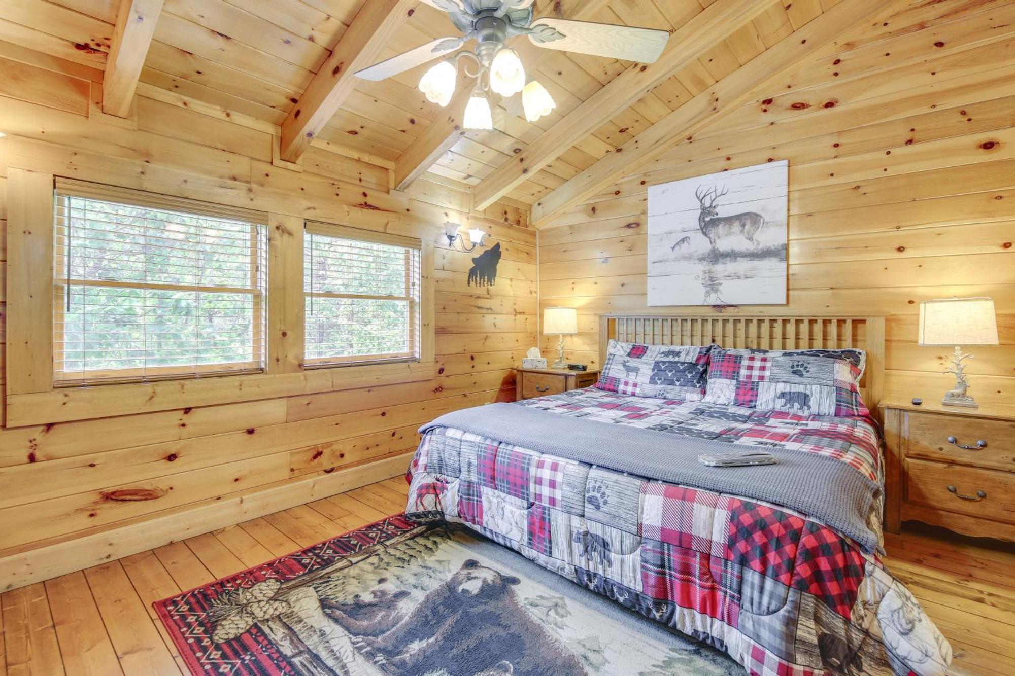 Sevierville Cabin With Deck Minutes To Pigeon Forge المظهر الخارجي الصورة