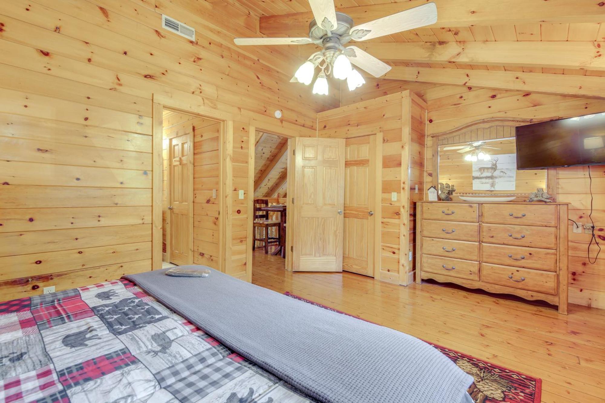Sevierville Cabin With Deck Minutes To Pigeon Forge المظهر الخارجي الصورة