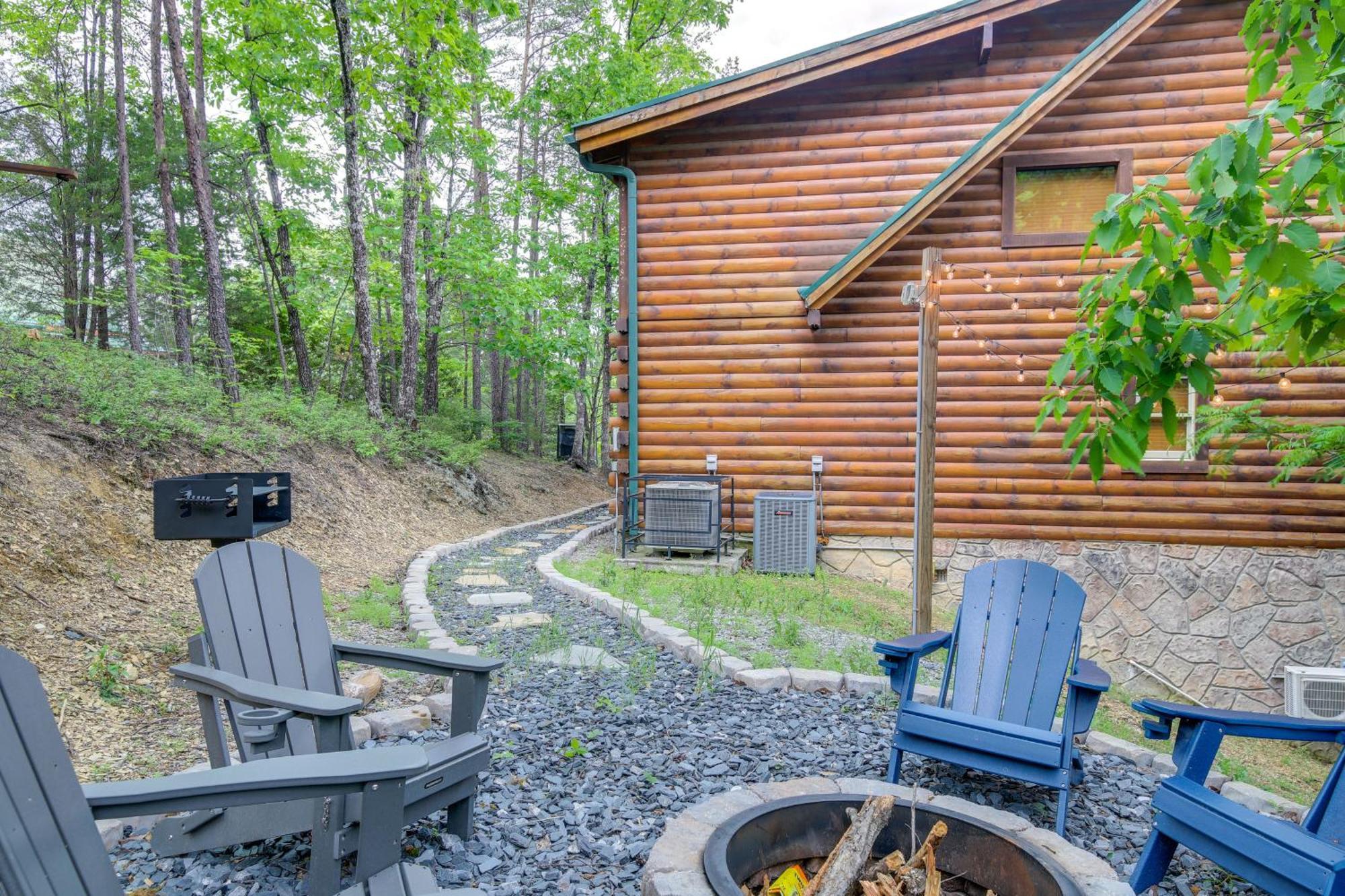 Sevierville Cabin With Deck Minutes To Pigeon Forge المظهر الخارجي الصورة