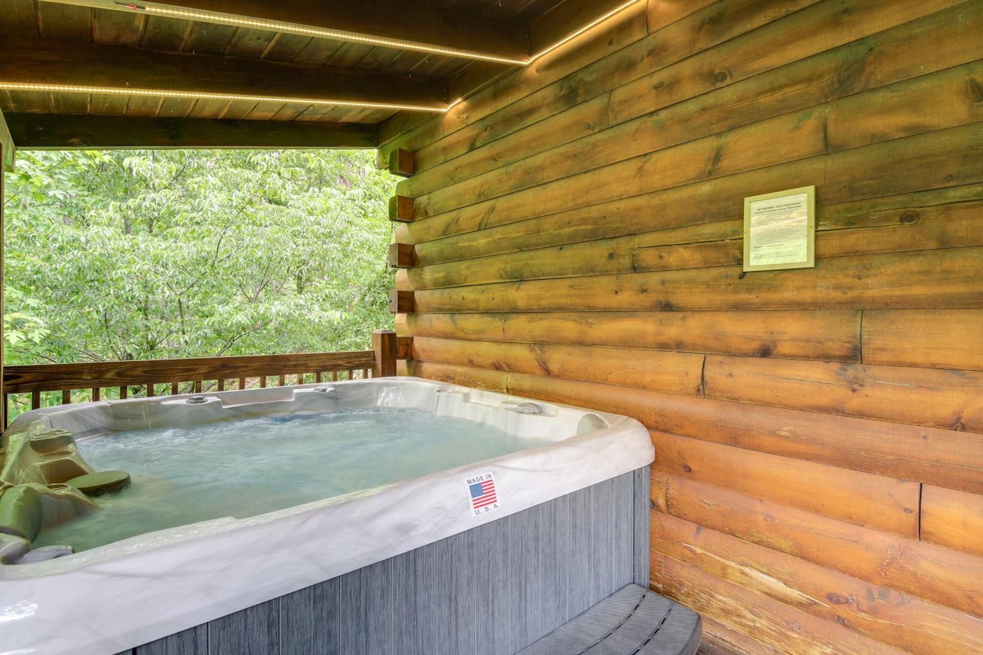 Sevierville Cabin With Deck Minutes To Pigeon Forge المظهر الخارجي الصورة