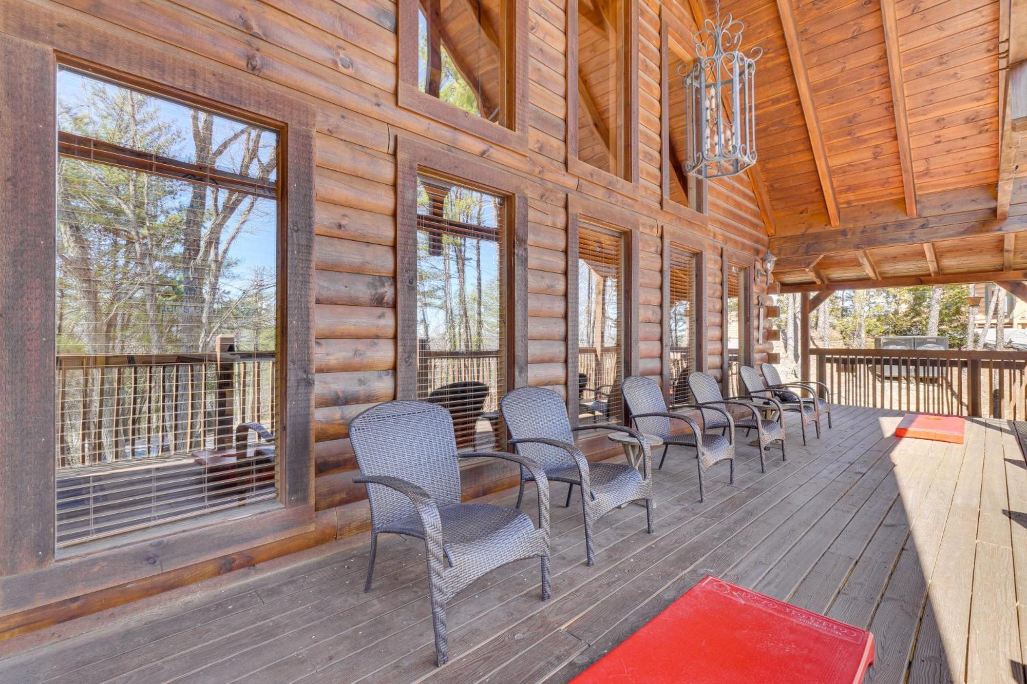 Sevierville Cabin With Deck Minutes To Pigeon Forge المظهر الخارجي الصورة