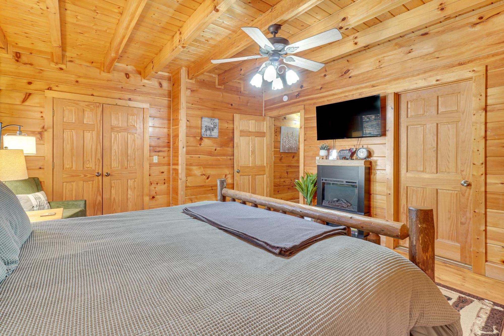Sevierville Cabin With Deck Minutes To Pigeon Forge المظهر الخارجي الصورة